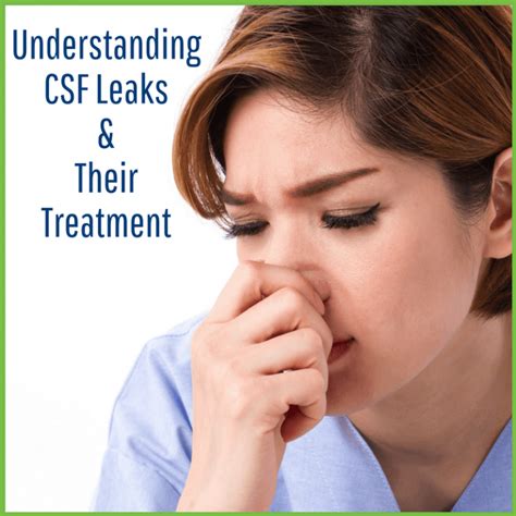 how to treat csf leak at home|Cerebrospinal Fluid (CSF) Leak